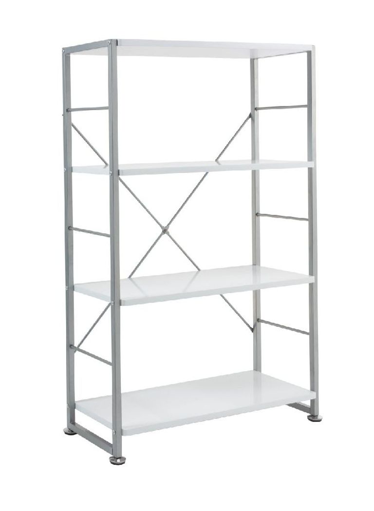 Cabell White Office Bookshelf - ABC65043-WH