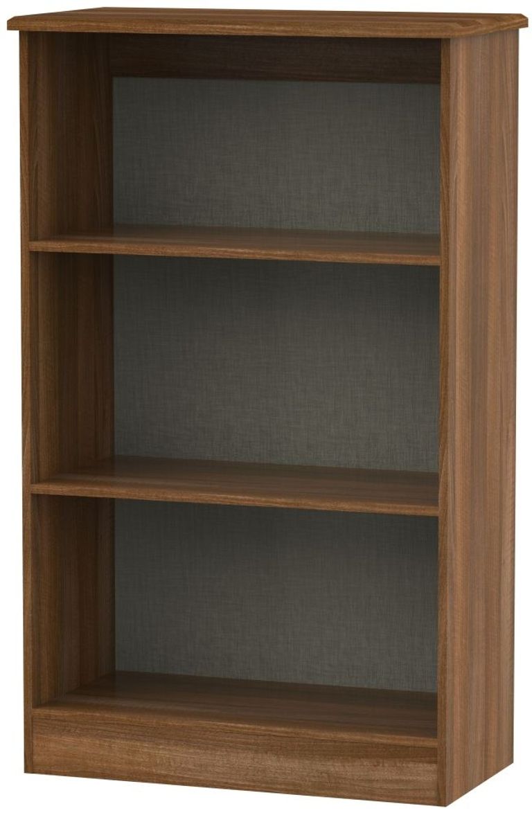 Camden Walnut Effect Open Bookcase