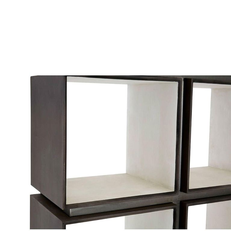 Compo Shelving Unit - Open - Silver Metal