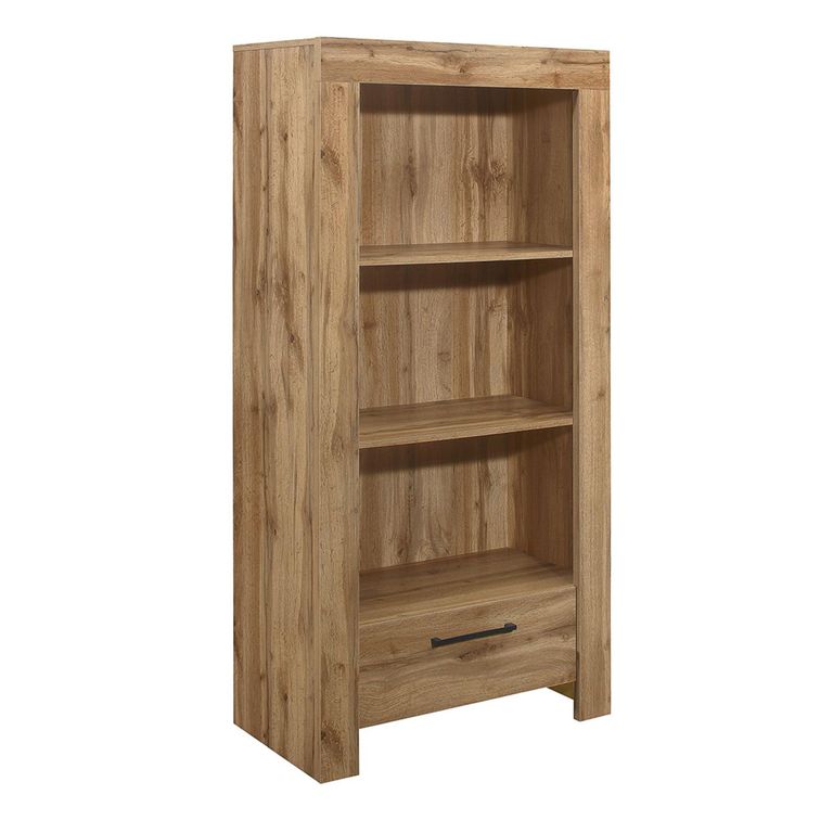 Compton Bookcase - 1 Drawer - Oak