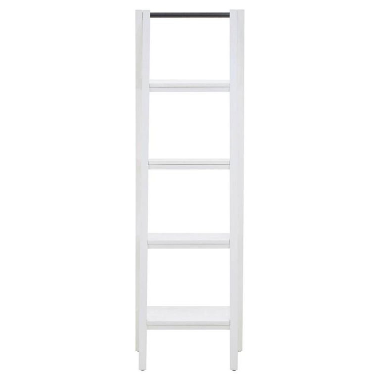 Dayak Shelving Unit - Open Ladder - White Wood