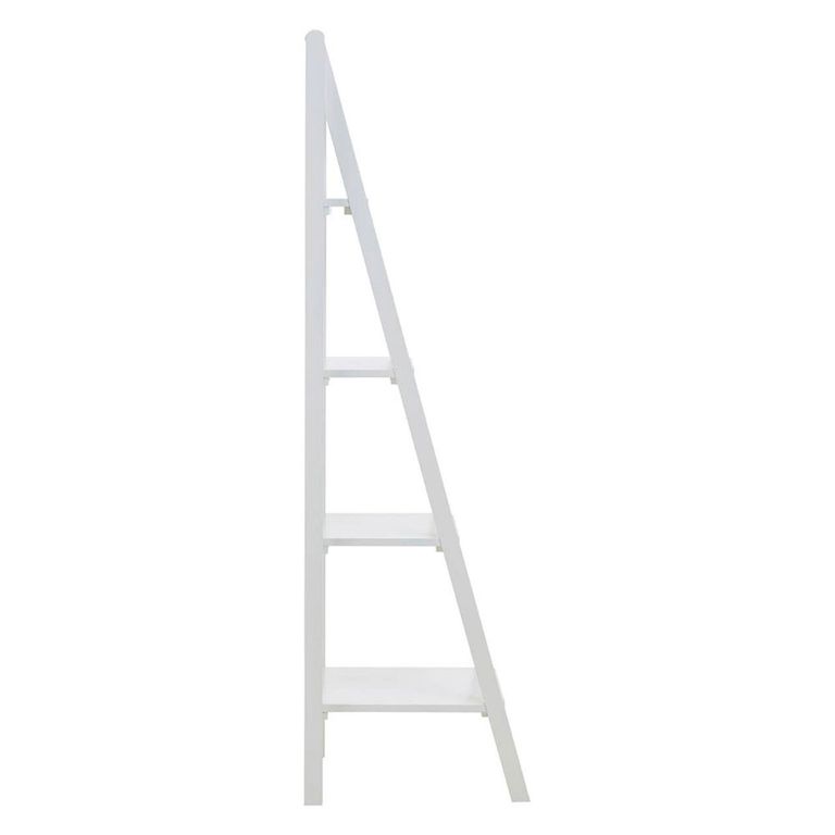 Dayak Shelving Unit - Open Ladder - White Wood