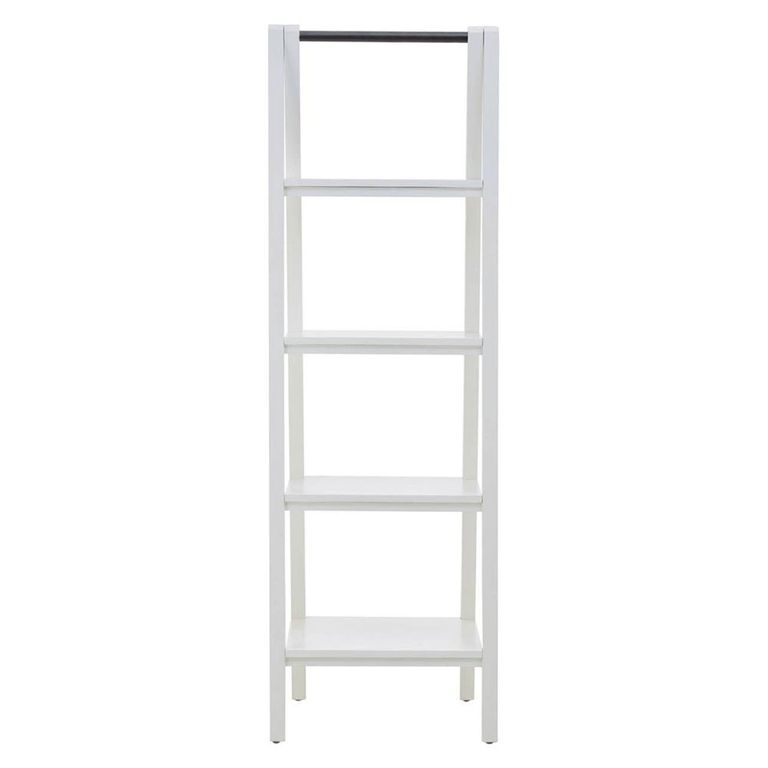 Dayak Shelving Unit - Open Ladder - White Wood