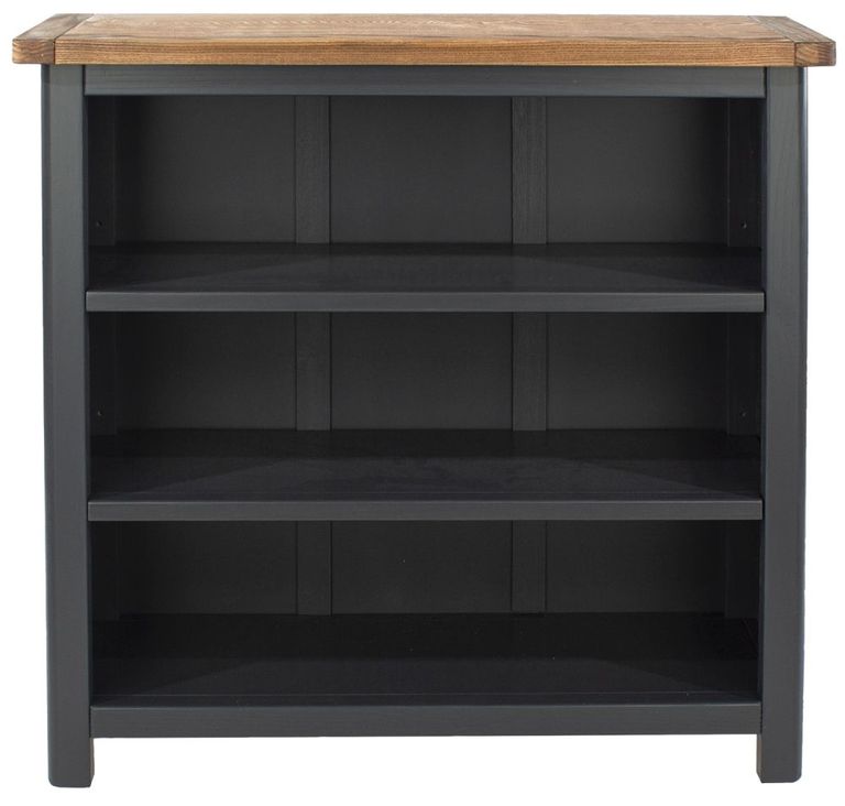 Dunkeld Blue Low Bookcase
