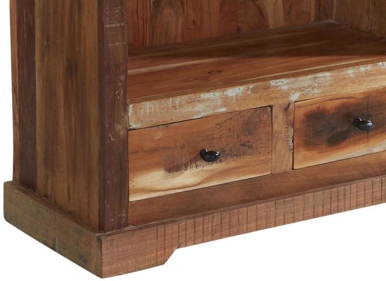 Diu Reclaimed Wood Large Bookcase
