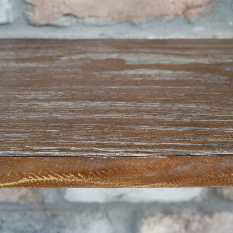 Shelves - Black Metal Pipe - 3 Wooden Shelves