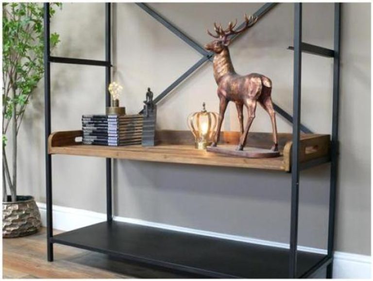 Shelves - Reclaimed Wood and Metal