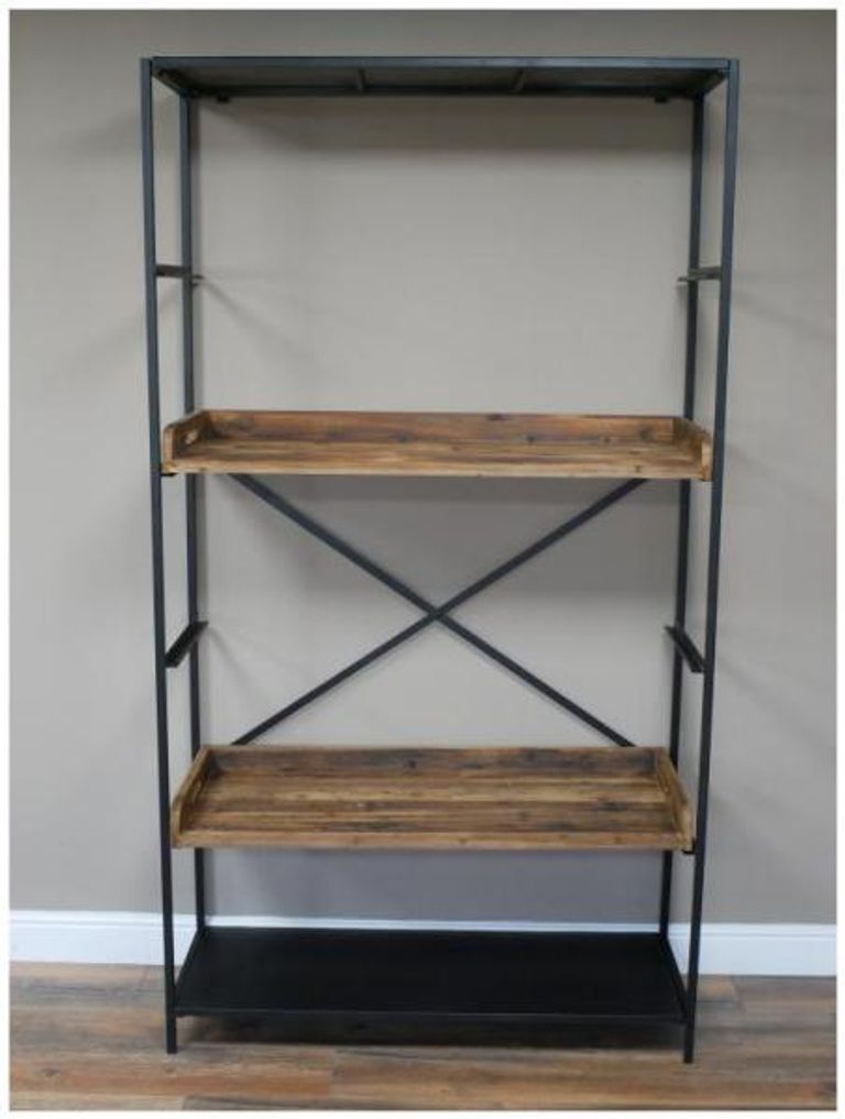 Shelves - Reclaimed Wood and Metal