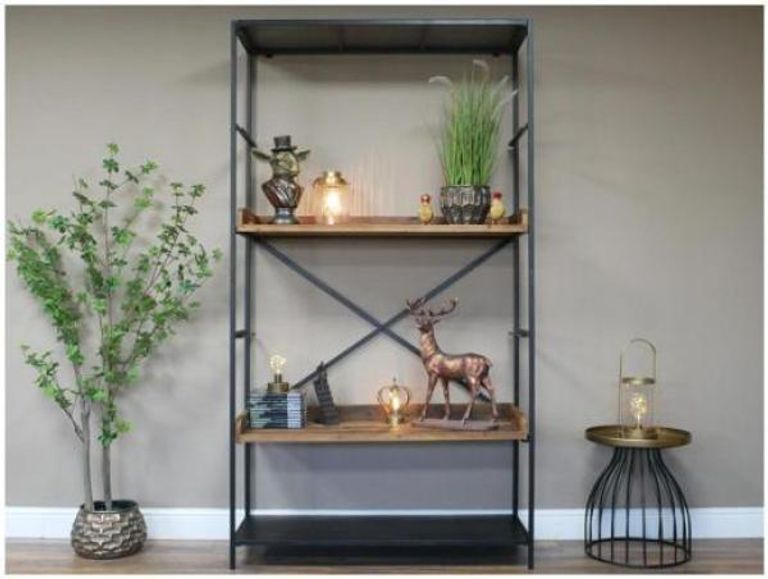Shelves - Reclaimed Wood and Metal