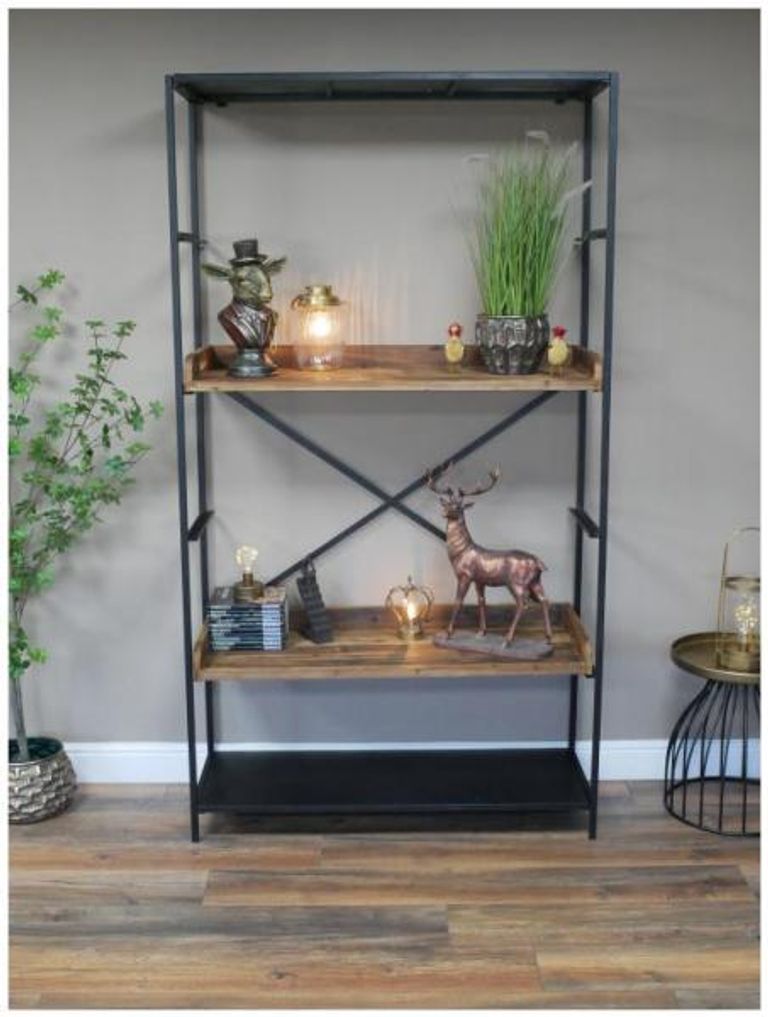 Shelves - Reclaimed Wood and Metal
