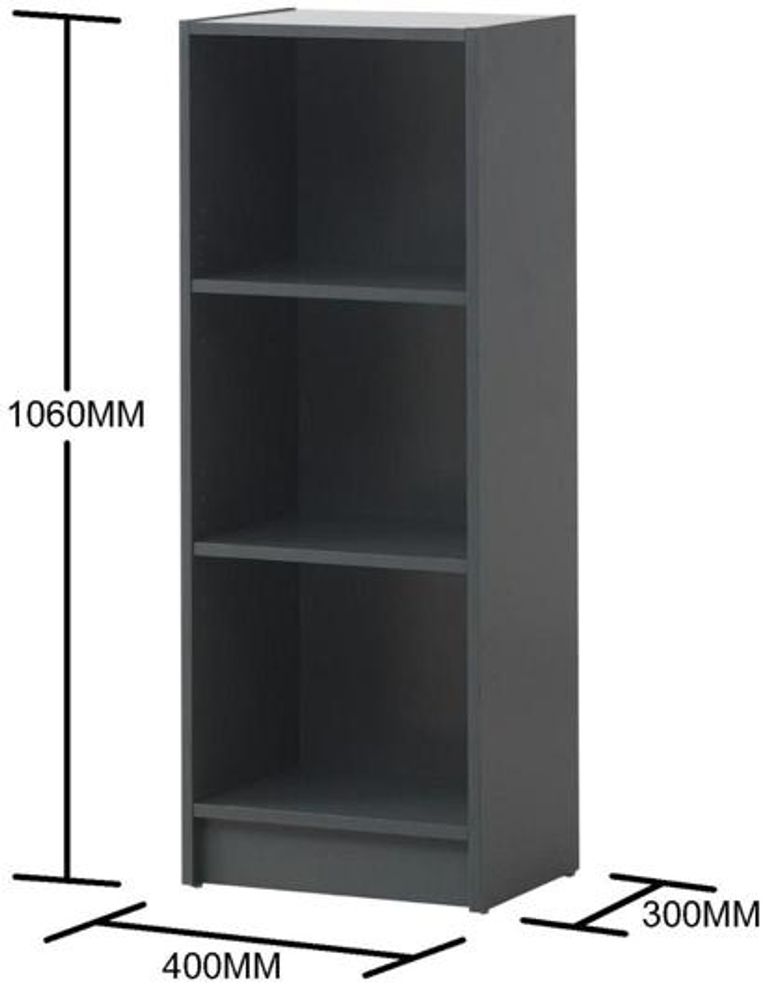 Edwards Medium Narrow Bookcase - Variant Available
