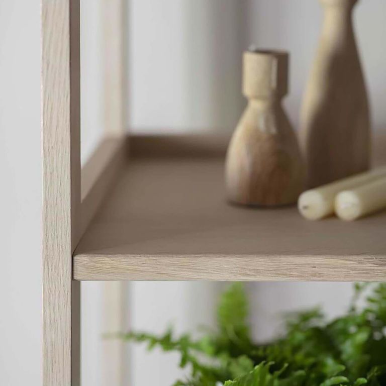 Hambledon 5 Tier Bookshelf Natural Oak