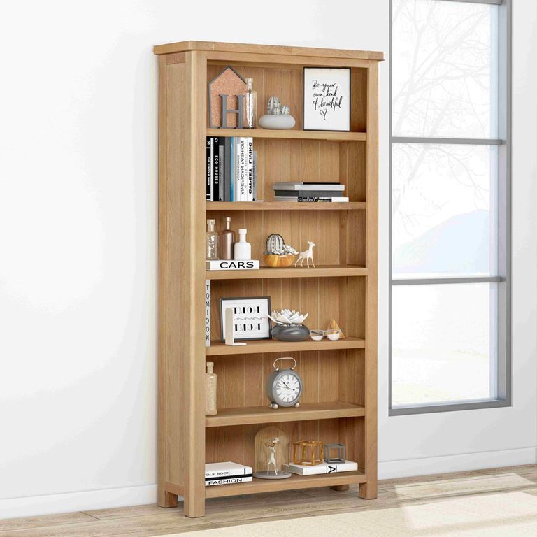 Hayley Bookcase - Large - Oak