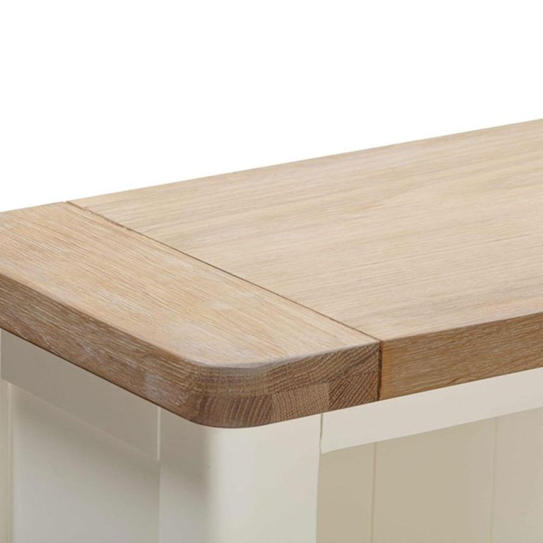 Hayley Bookcase - Small - Oak and White