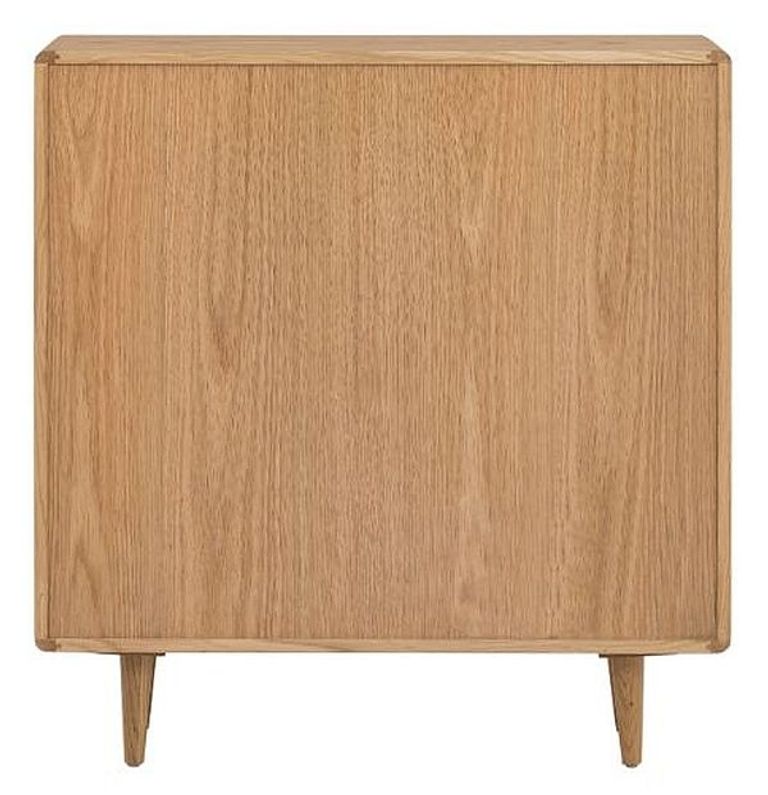 Jenson Oak Bookcase - Low