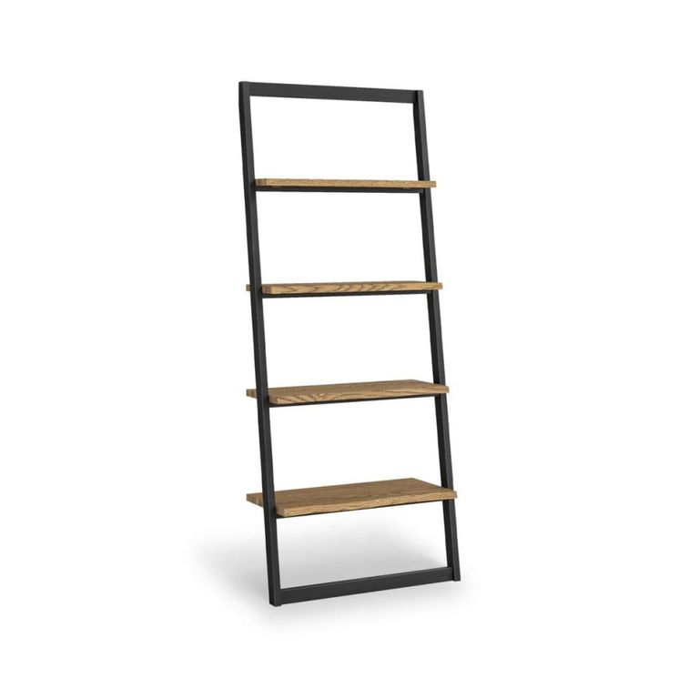Jersey Bookcase - Ladder Industrial Style - Oak