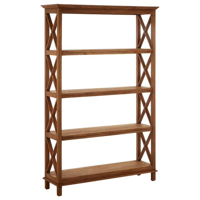 Lovina Shelving Unit - Open - Teak Wood