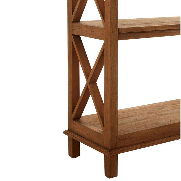 Lovina Shelving Unit - Open - Teak Wood