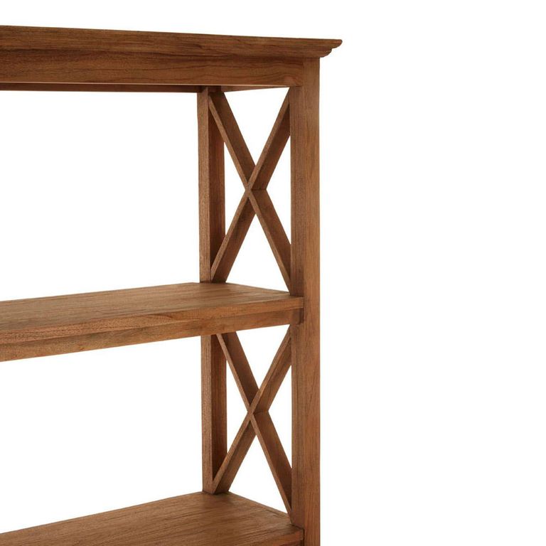 Lovina Shelving Unit - Open - Teak Wood