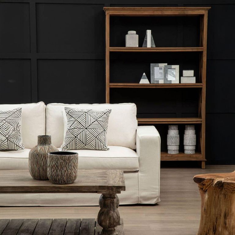 Lovina Shelving Unit - Open - Teak Wood