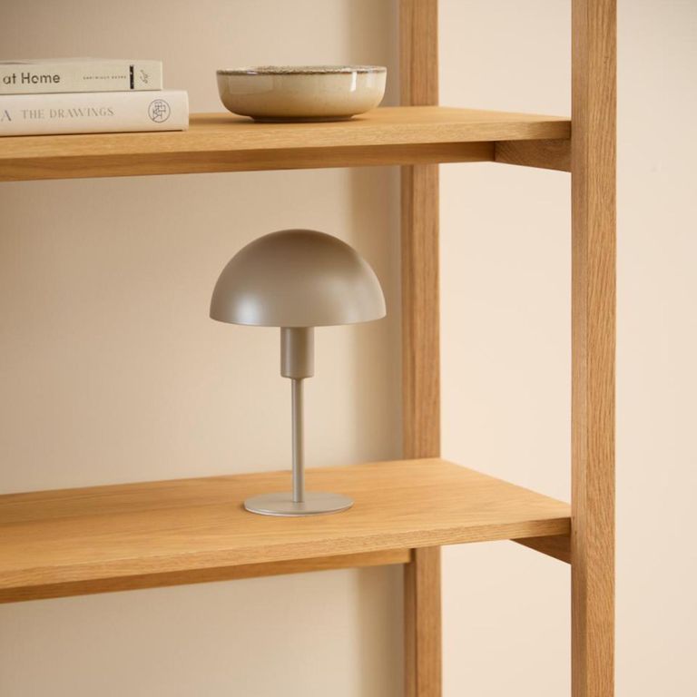 Ludza Bookcase - Tall - Open - Oak