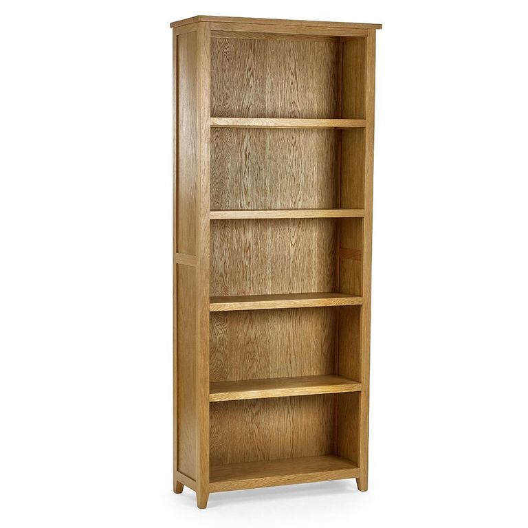 Mallory Tall Bookcase - Oak