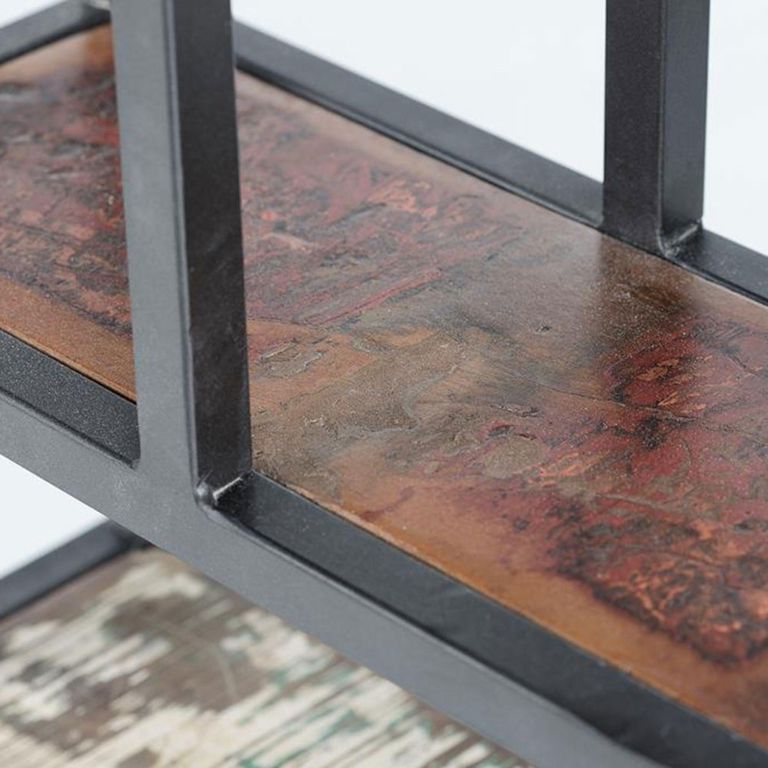 Mara Shelving Unit - Industrial Style - Small - Open