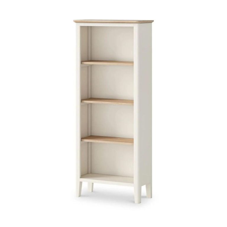 Marlow Slim Bookcase - White
