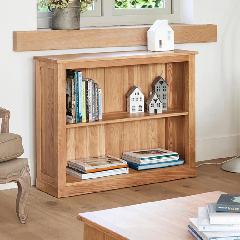 Mobel Oak Small Bookcase