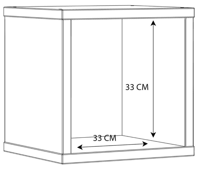 Mauro Artisan Oak Effect Single Open Cube