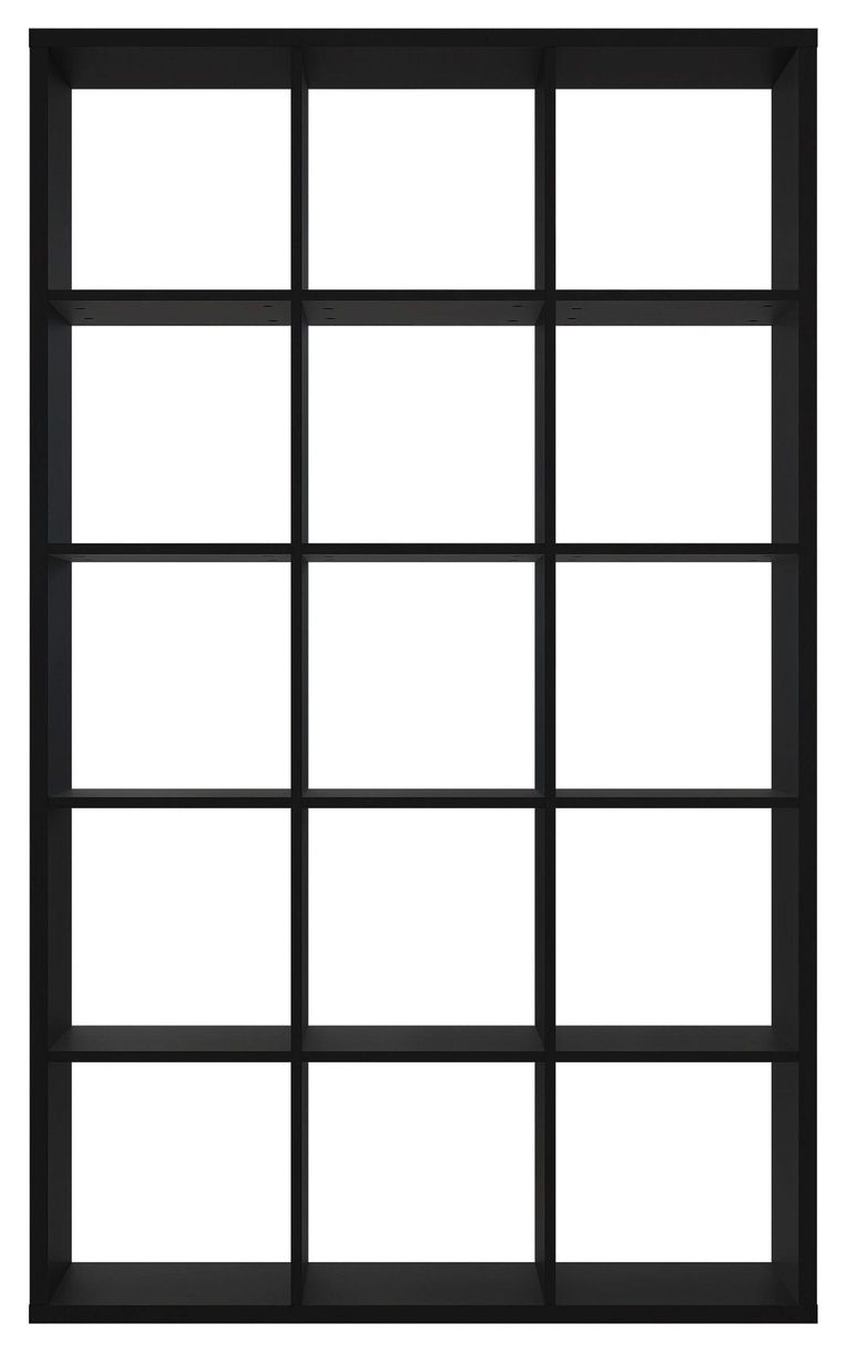 Mauro Matt Black 15 Open Shelving Unit