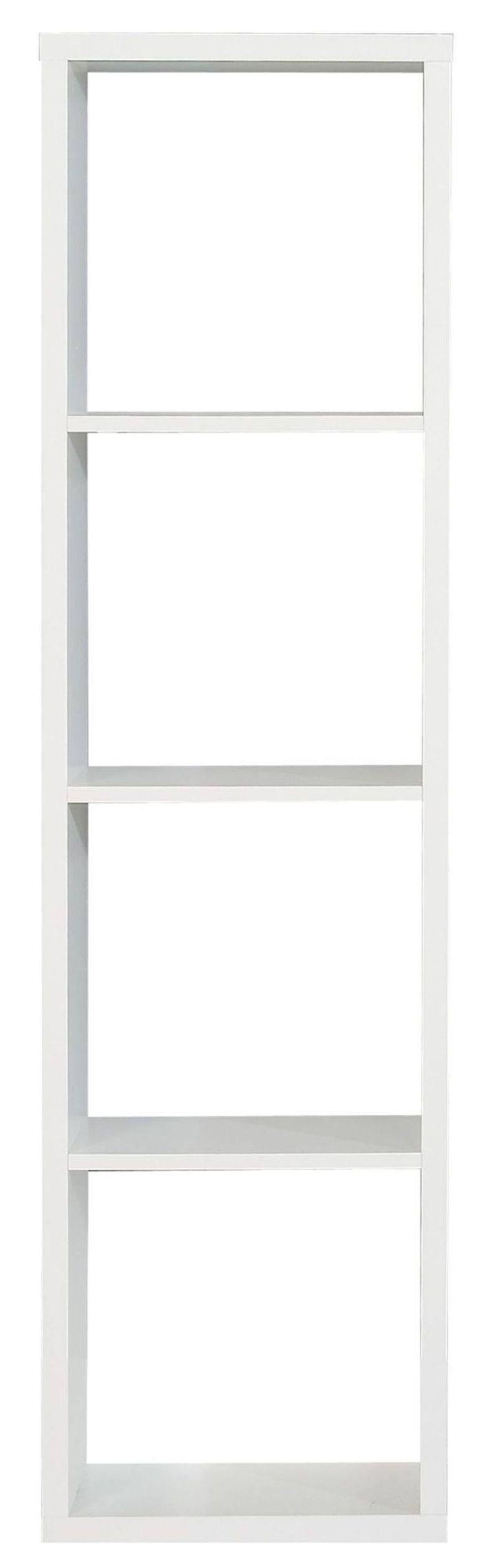 Mauro Matt White 4 Open Shelving Unit
