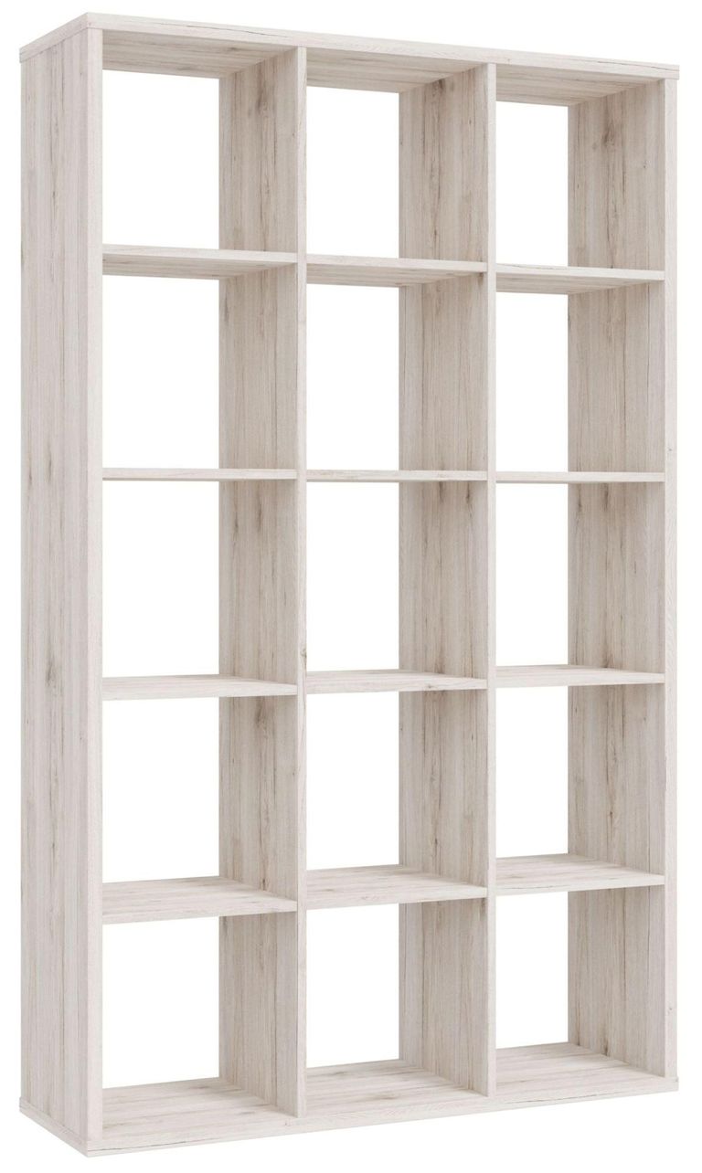 Mauro Sand Oak Effect 15 Open Shelving Unit