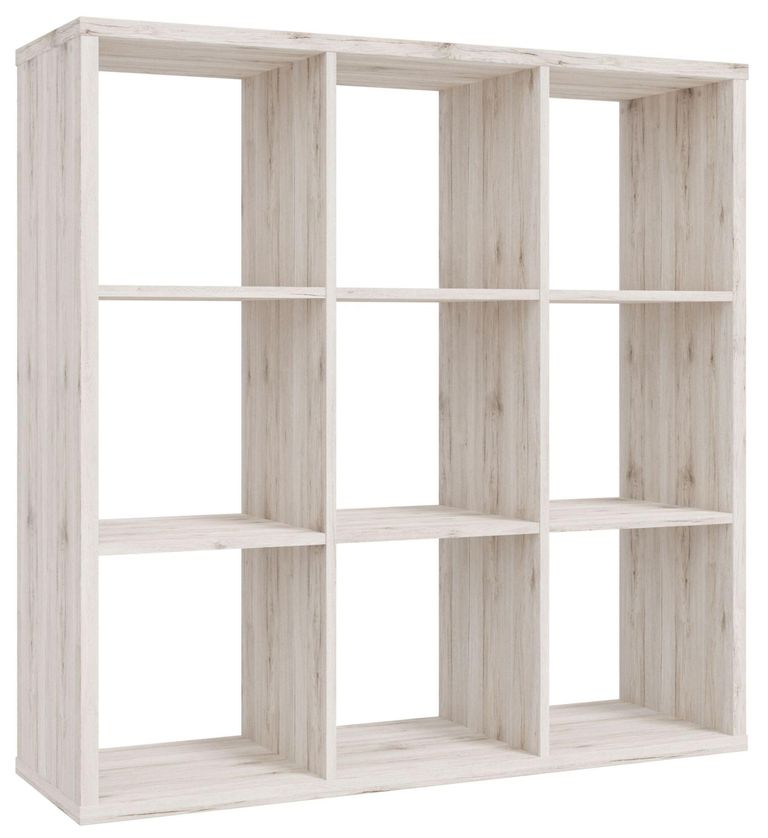 Mauro Sand Oak Effect 9 Open Shelving Unit