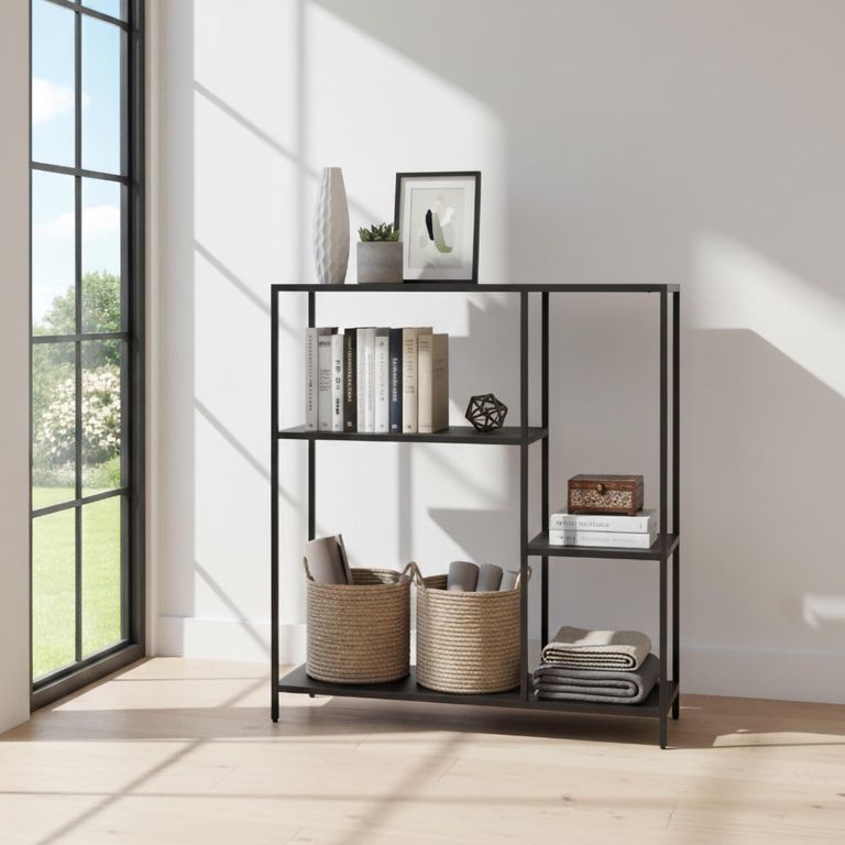 Newcastle Shelving Unit - Open - Small - Black