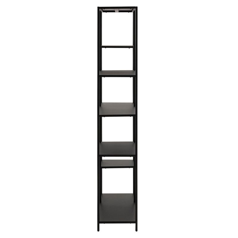 Newcastle Shelving Unit - Open - Wide - Black