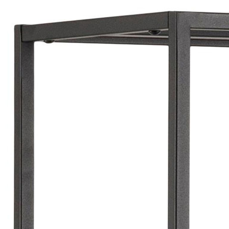 Newcastle Shelving Unit - Open - Wide - Black