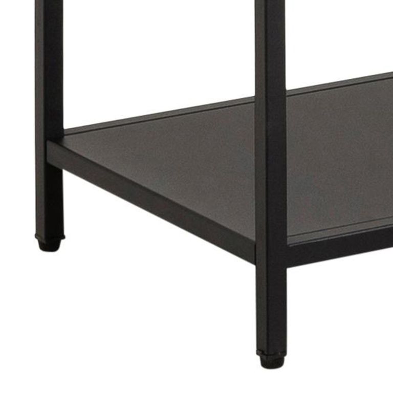 Newcastle Shelving Unit - Open - Wide - Black