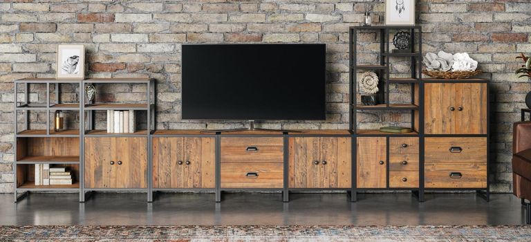 Ooki Modular Reclaimed Wood Bookcase - Tall