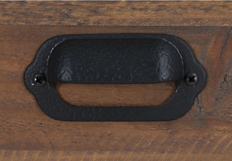 Ooki Reclaimed Wood Bookcase - 2 Drawer