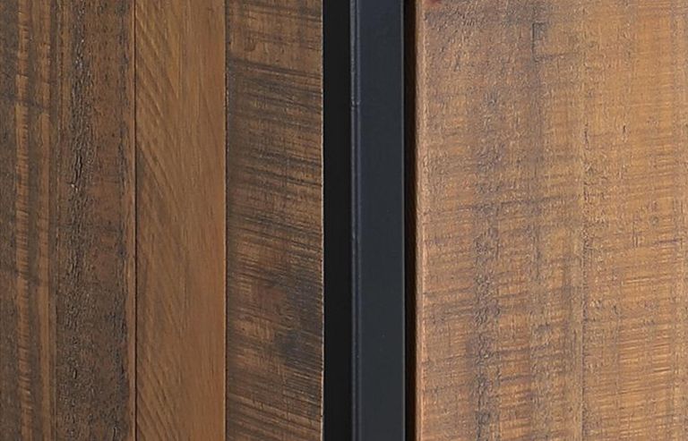 Ooki Reclaimed Wood Bookcase - 2 Drawer