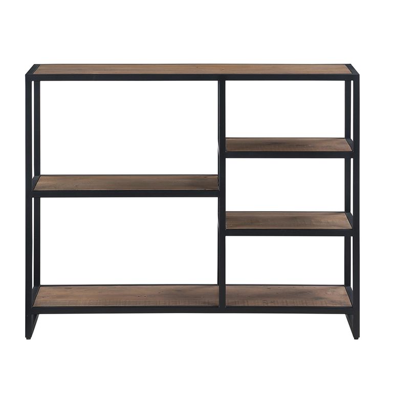 Ooki Reclaimed Wood Bookcase - Low
