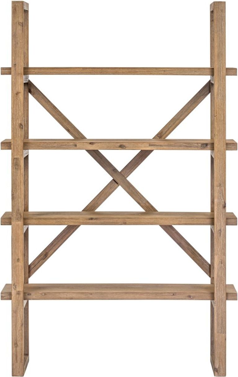 Pimlico Acacia Wood Open Bookcase/ Shelving Unit
