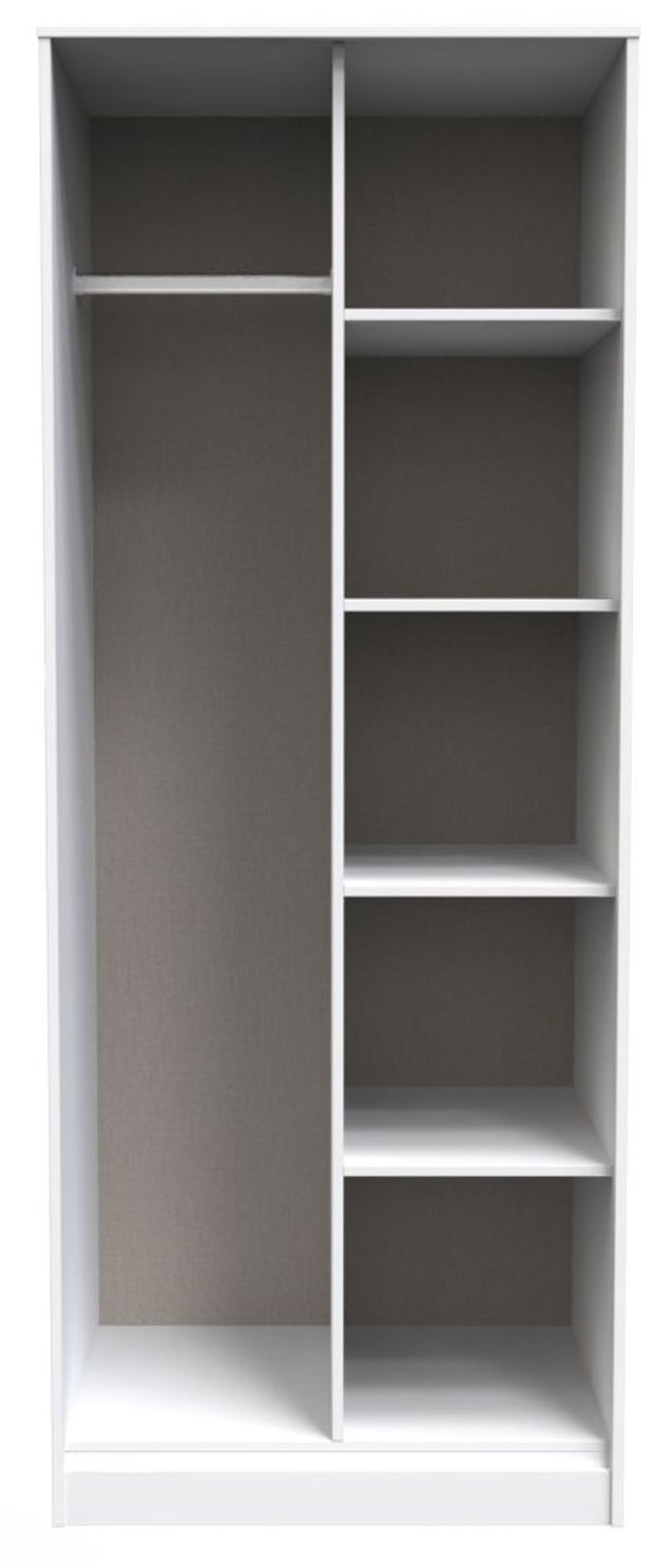 Pixel White Bookcase