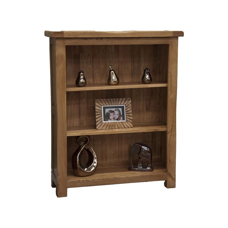 Rustic Oak Bookcase - Small - Oak