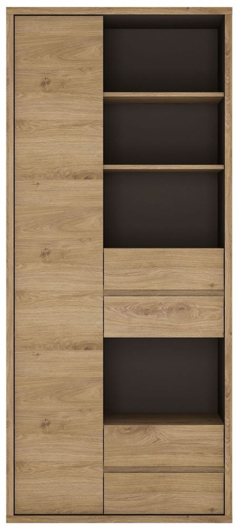 Shetland Oak Effect Tall Bookcase