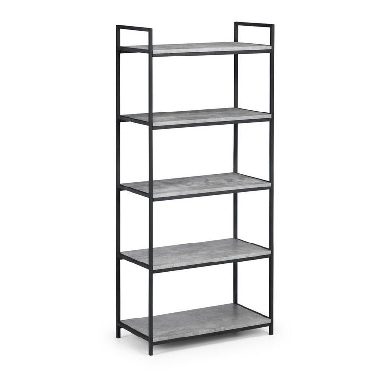 Staten Tall Bookcase - Concrete