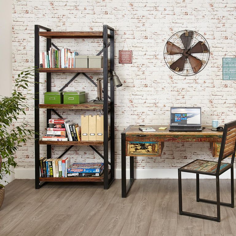 Urban Chic Reclaimed Bookcase - Tall