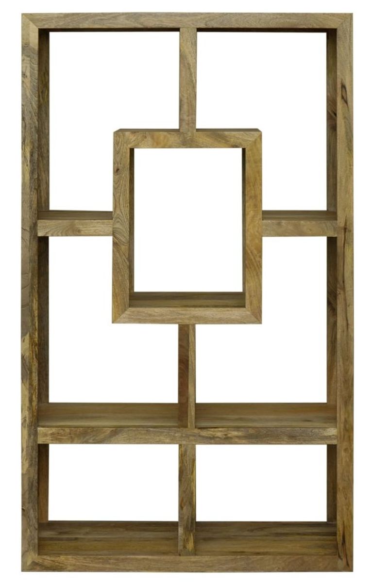 Yoga Dark Wood Multi Shelf Bookcase