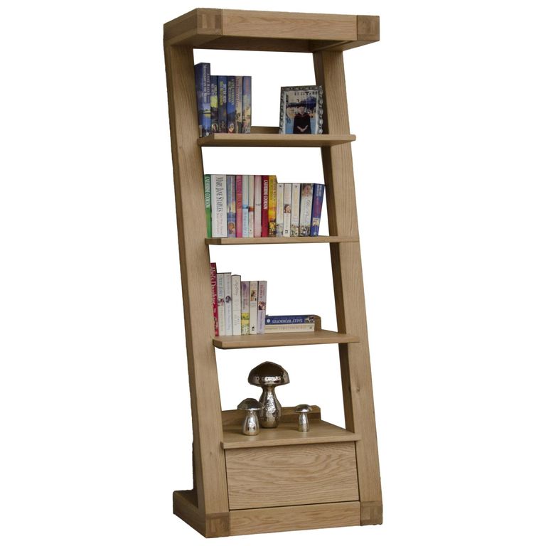 Z Designer Bookcase - Oak